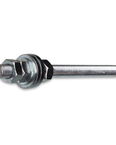 Threaded rod M14x200 galv cpl f/drive+idler cross conveyor